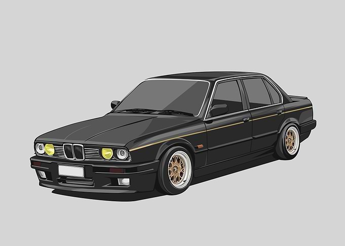 Bmw classic black