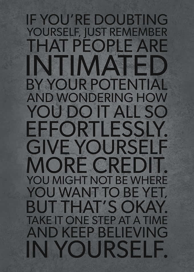 Believe In Yourself