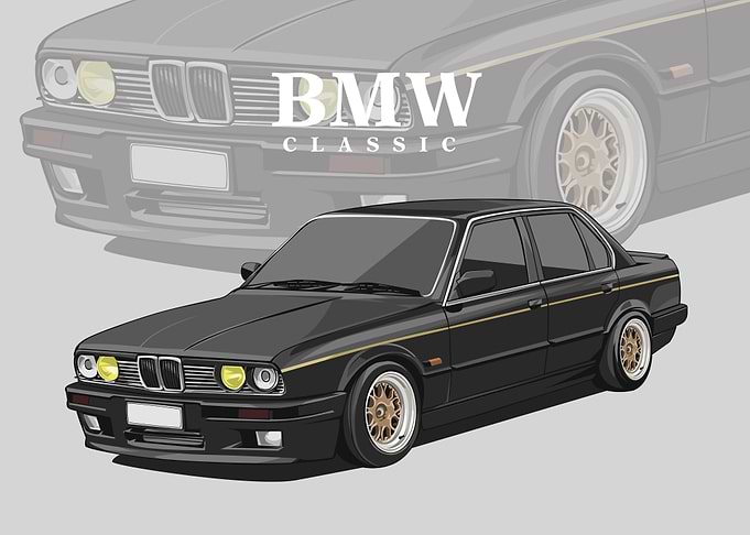 Bmw classic black