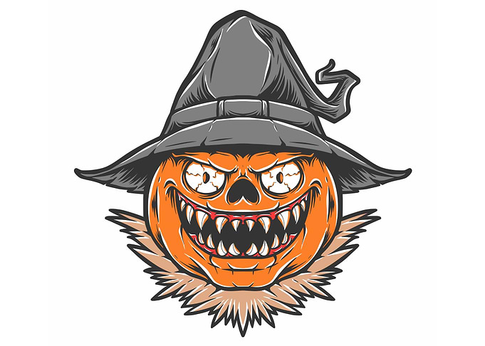 Scary Pumpkin Halloween