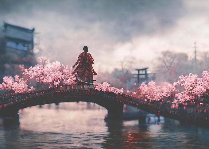 Walking in Japanese