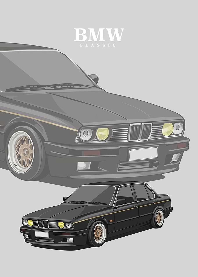 Bmw classic black