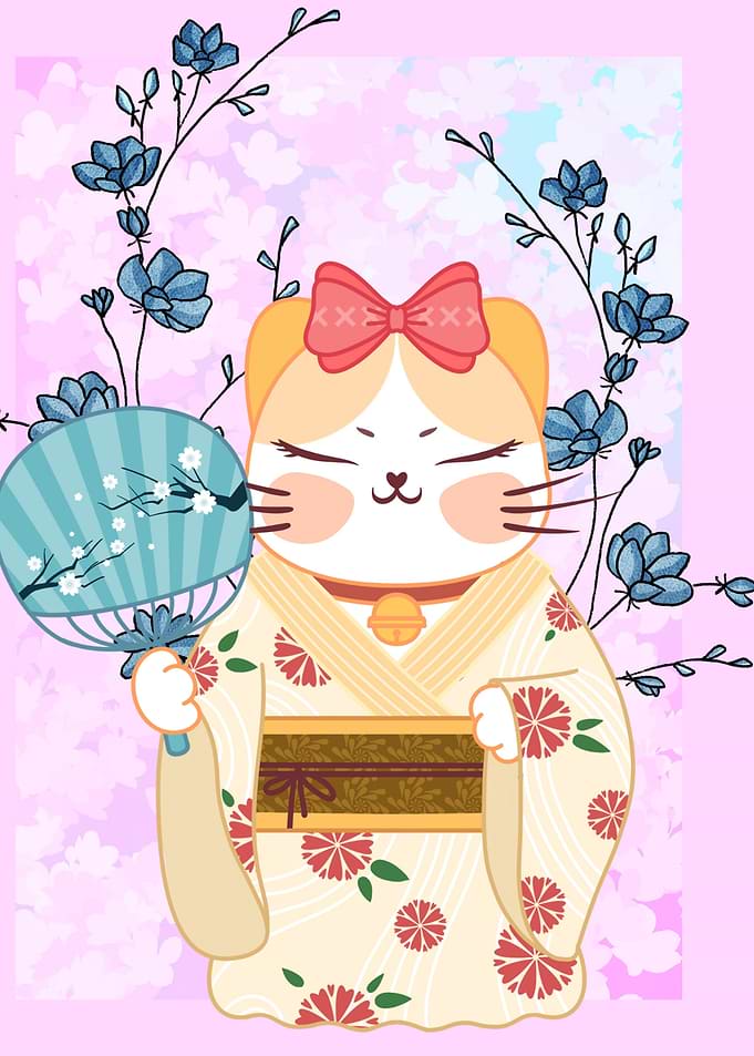maneki neko Japanese Luck