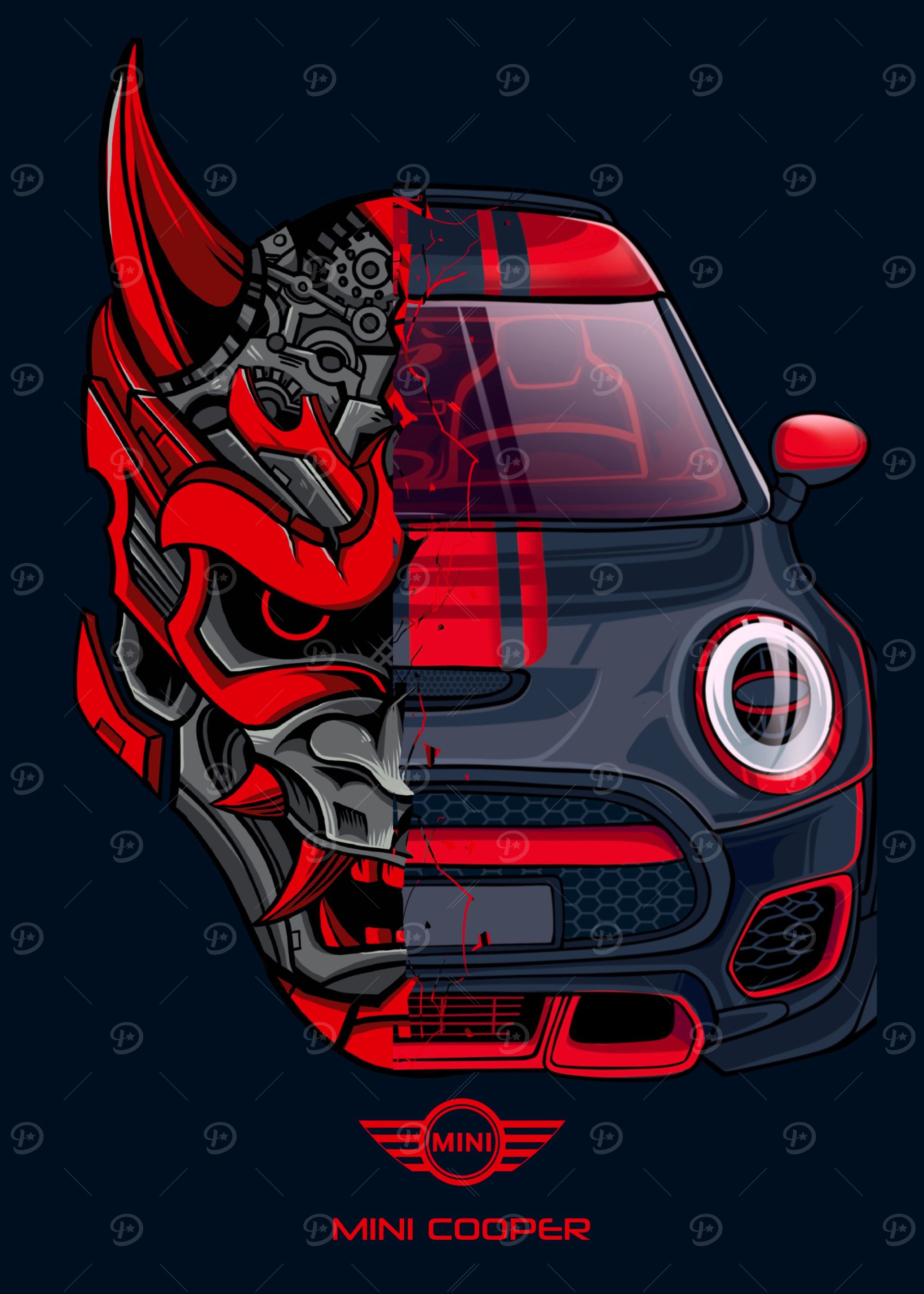 Oni mini cooper car