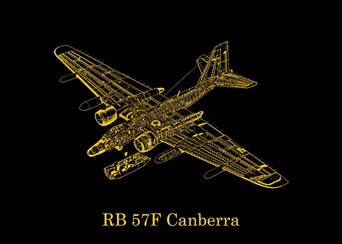 RB 57F Canberra