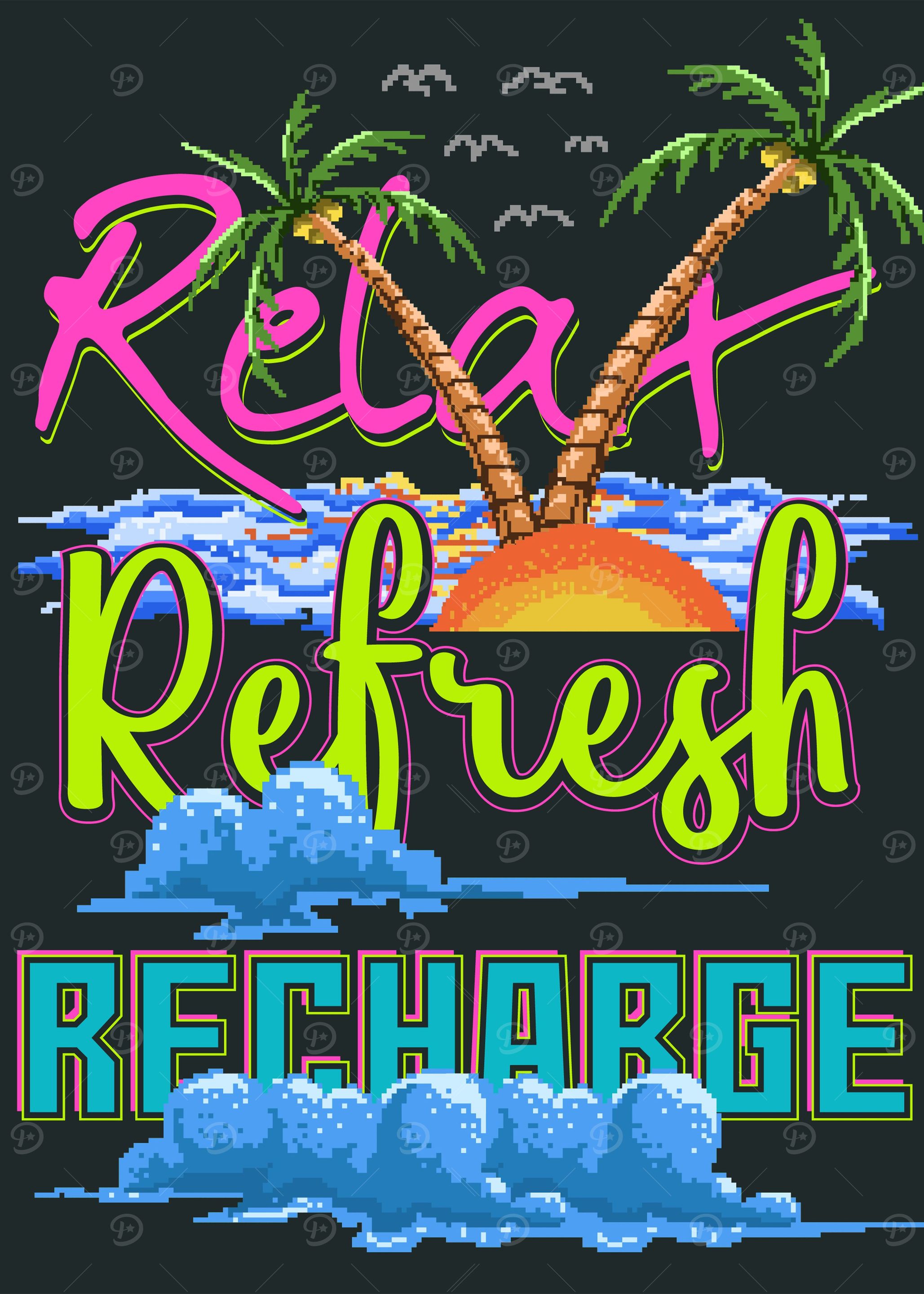 beach 80s