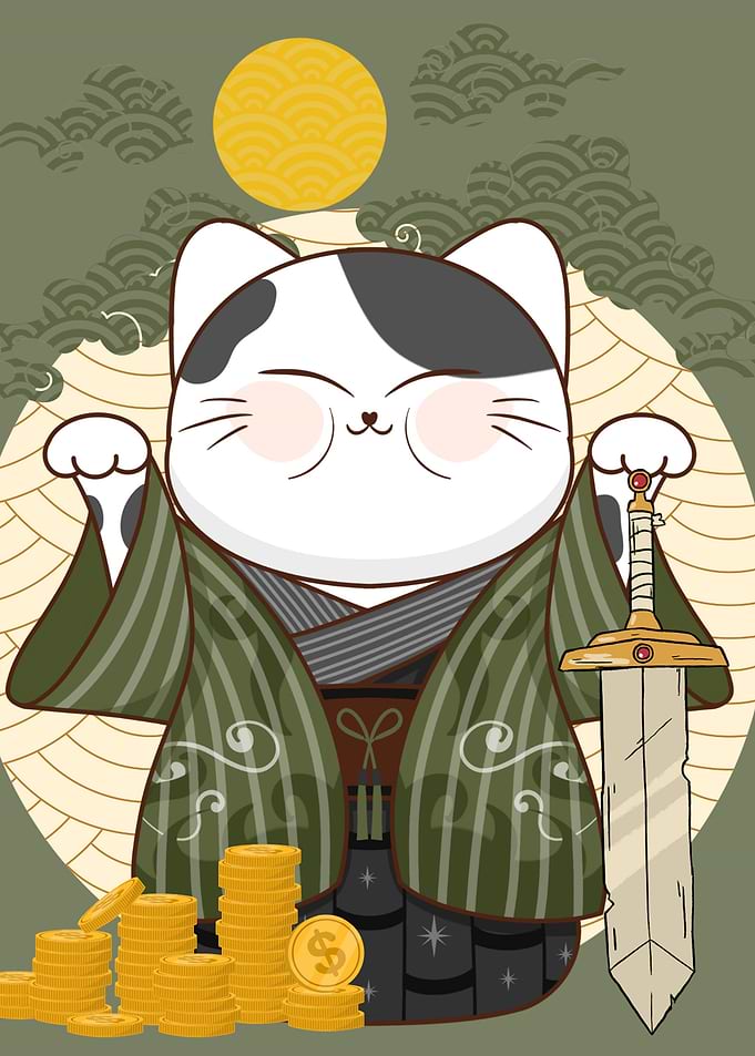 maneki neko Japanese Luck