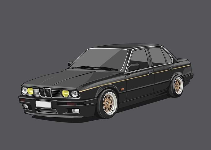 Bmw classic black