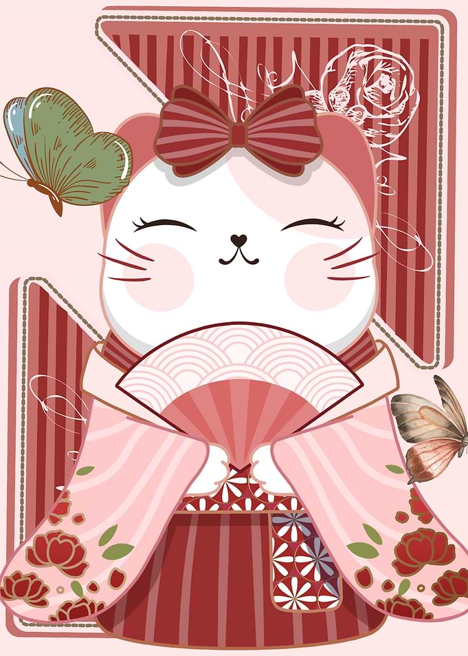 maneki neko Japanese Luck