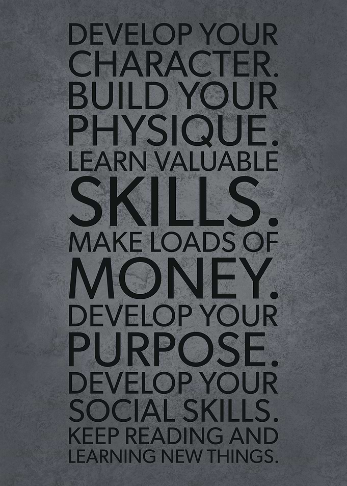 Develop Character Physique