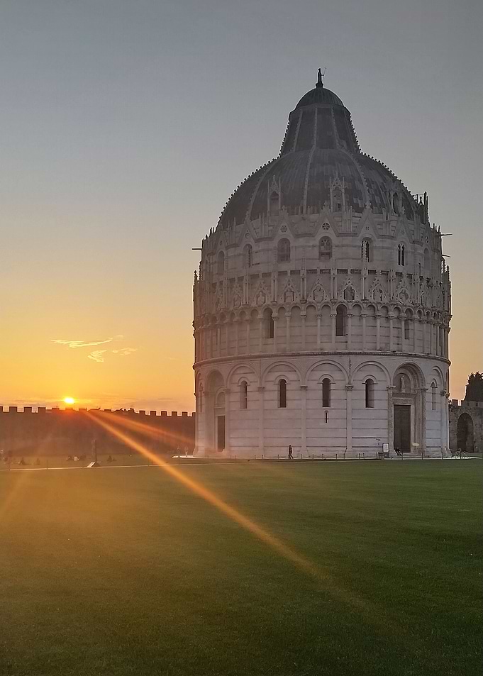 Italy Pisa Sunset