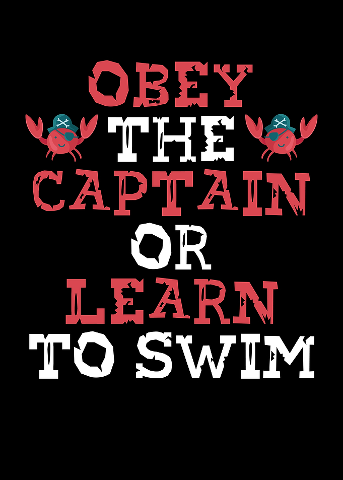 The pirate captain learn t