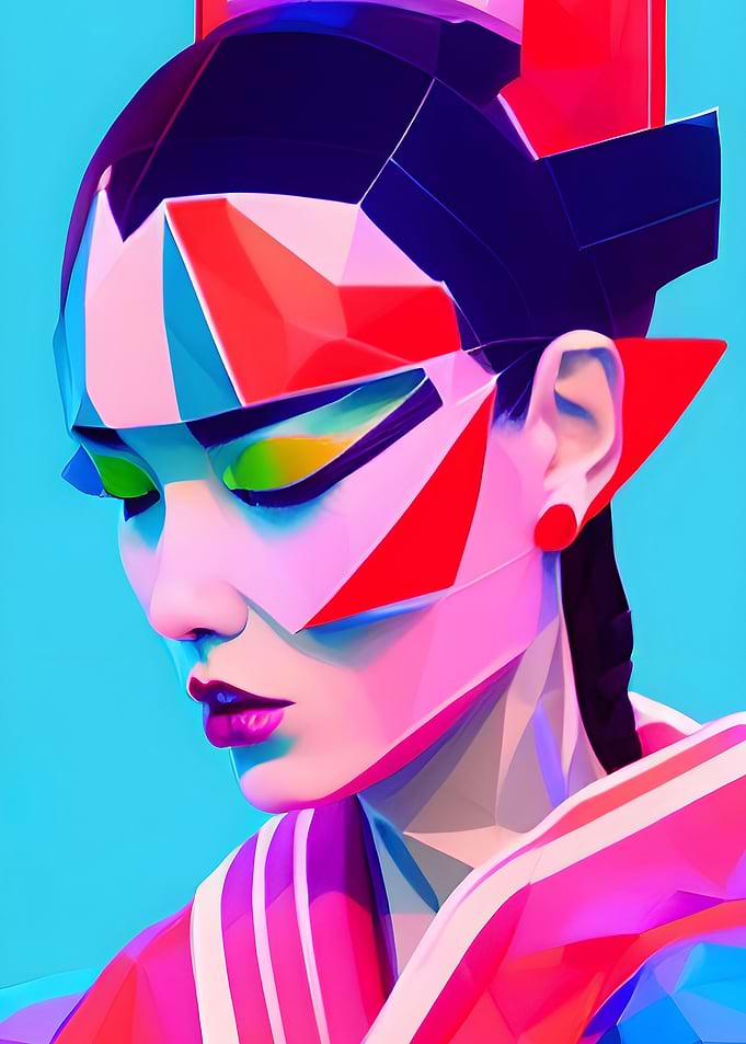 GEISHA PORTRAIT