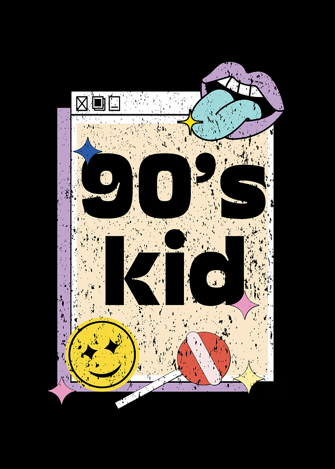 90s Kid 1990 Vintage