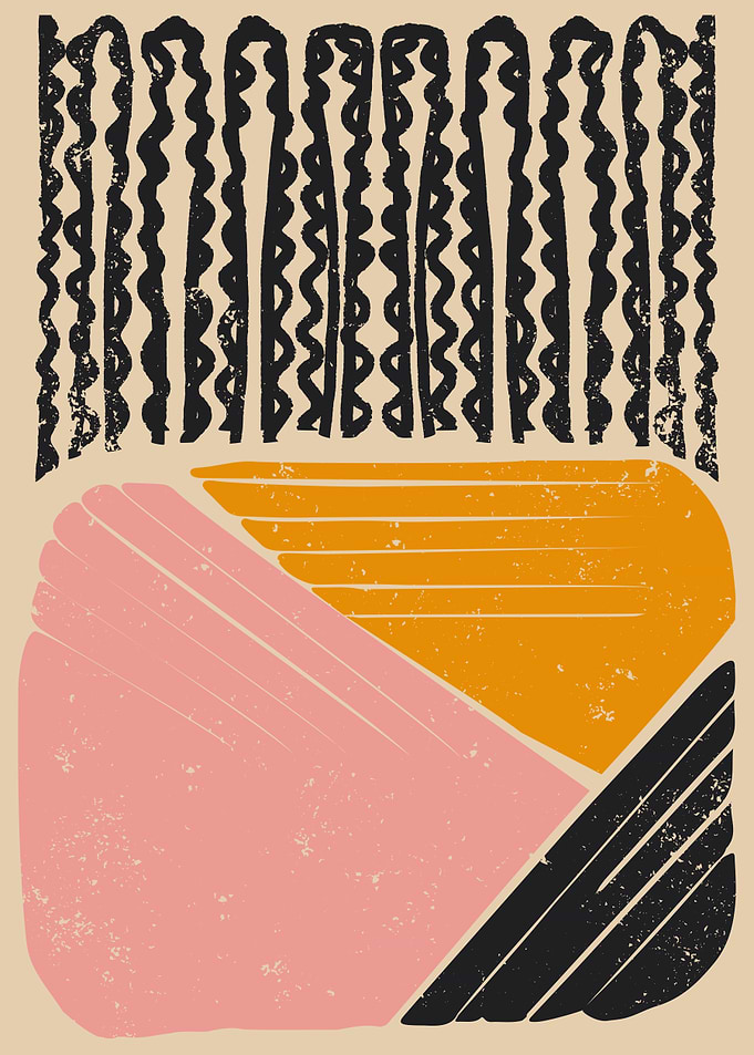 Neutral Abstract Art