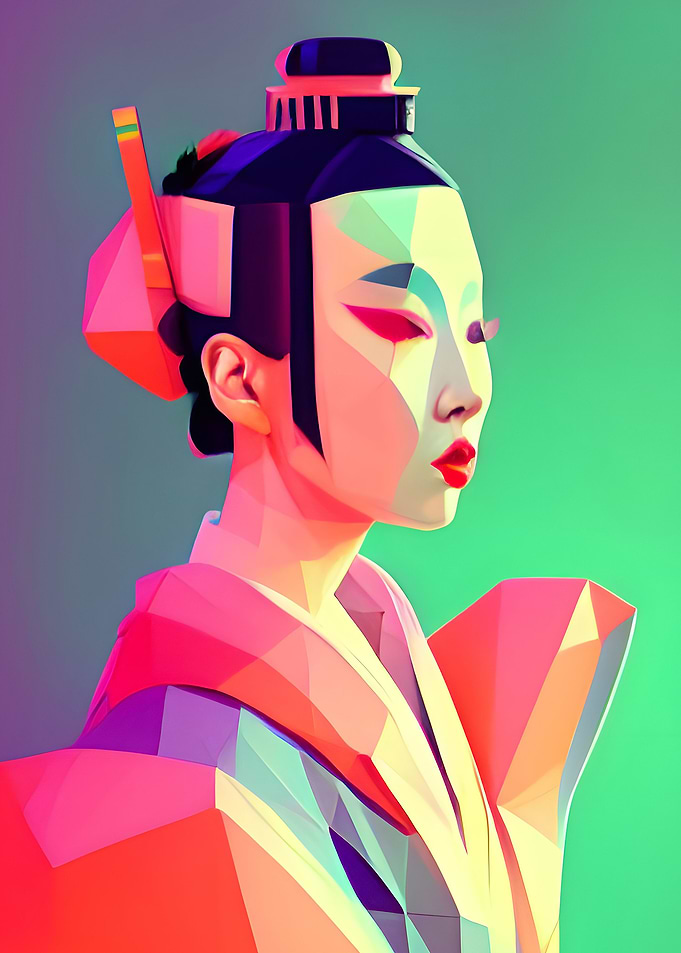 GEOMETRIC GEISHA