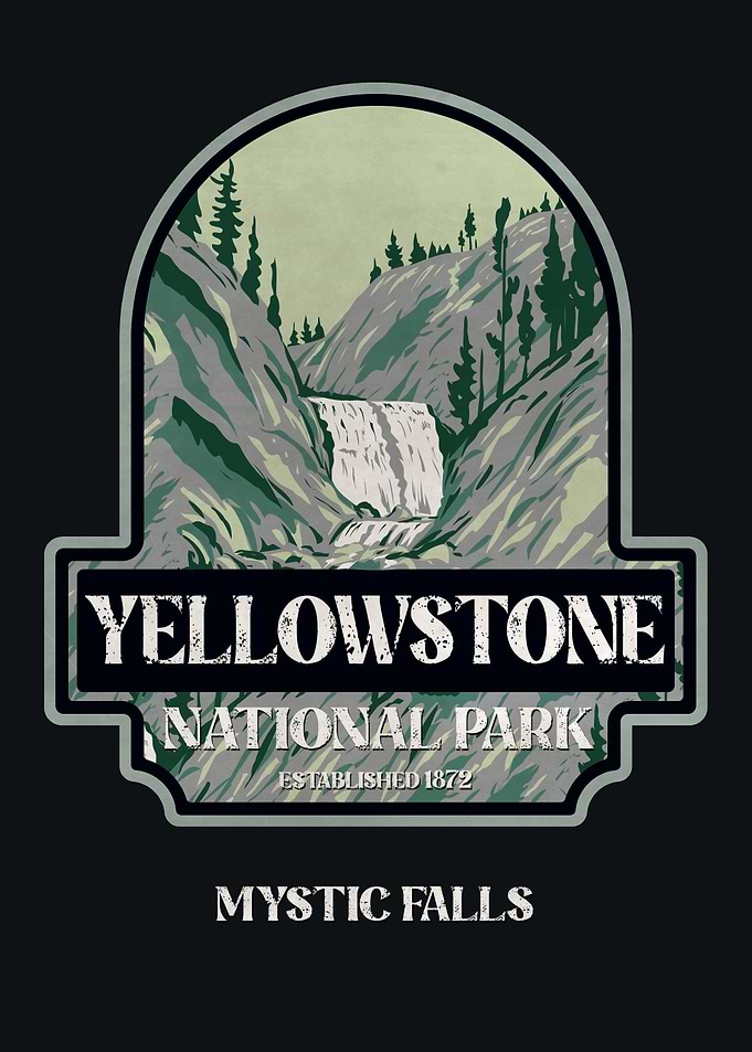 Yellowstone Mystic Falls