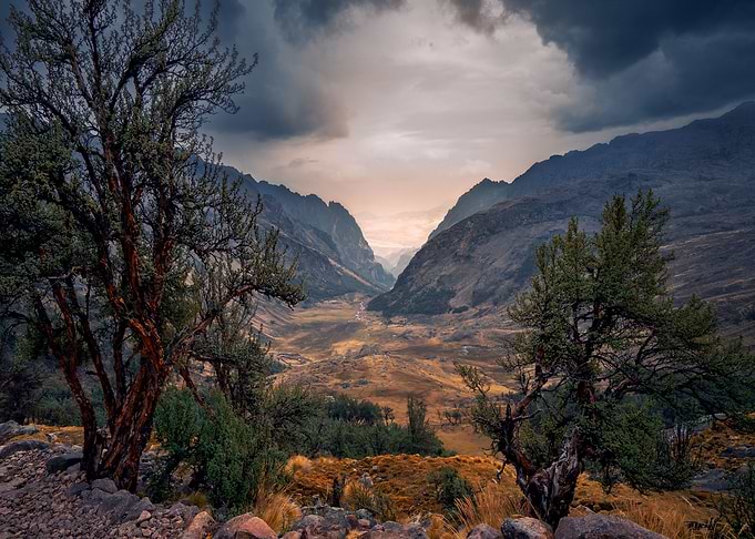 At the end of Lares Trek
