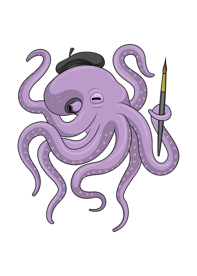 Octopus Painter