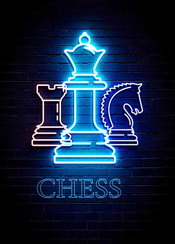 chess neon
