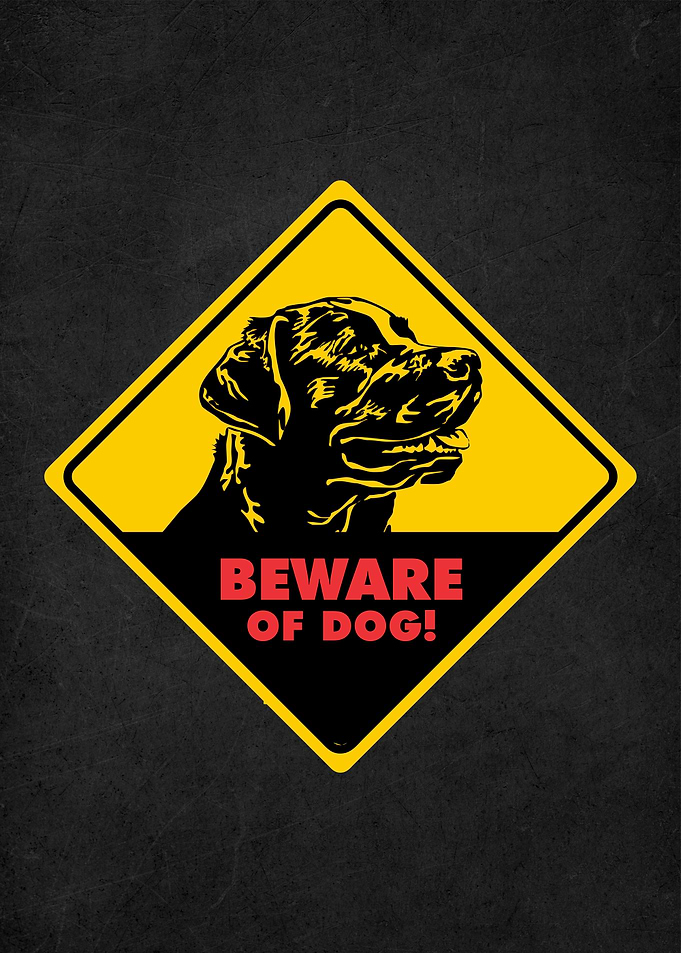 beware of dog
