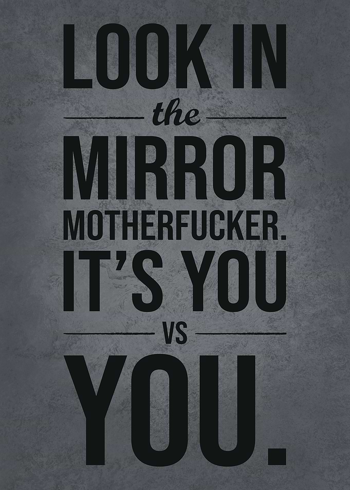 You vs You