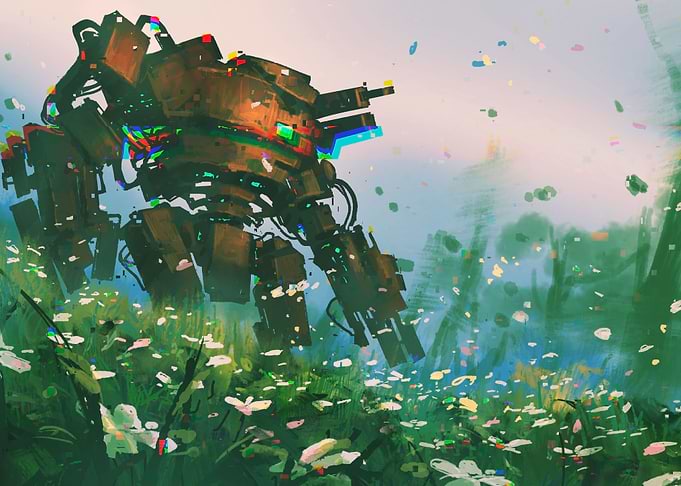 An ancient robot