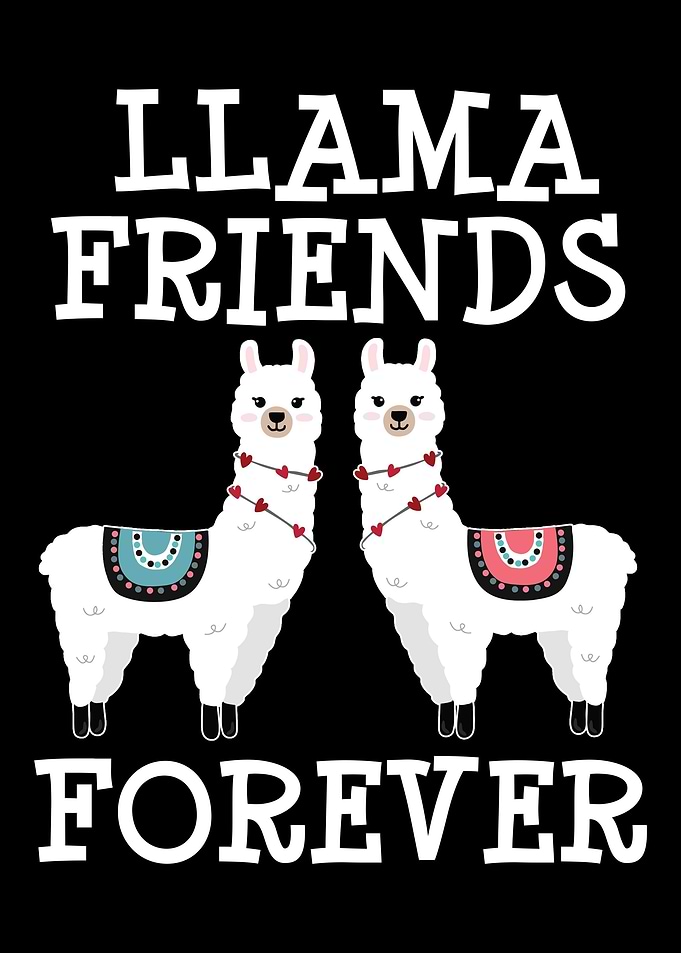 Llama Friends Llama