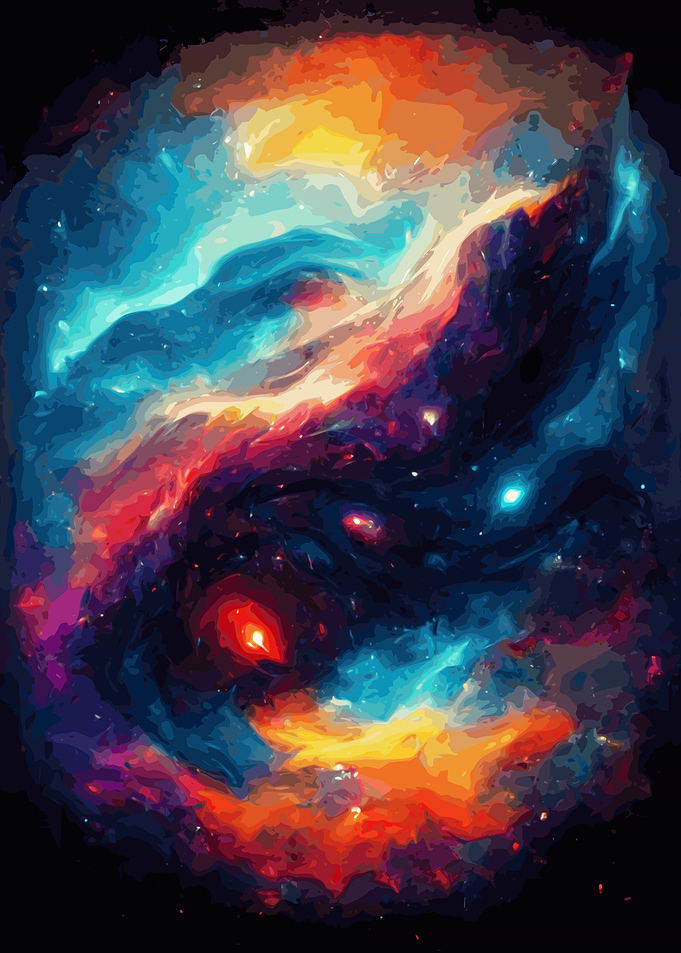 Space Clouds Nebula
