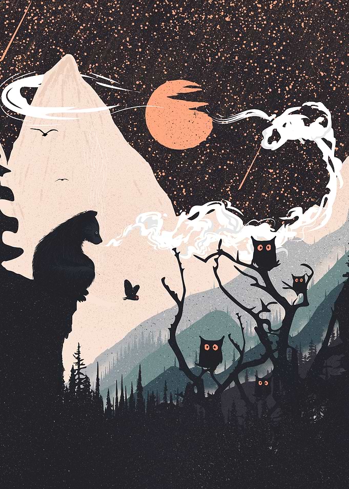 Orange Moon