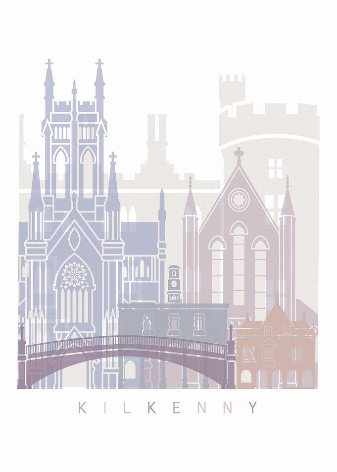 Kilkenny skyline poster