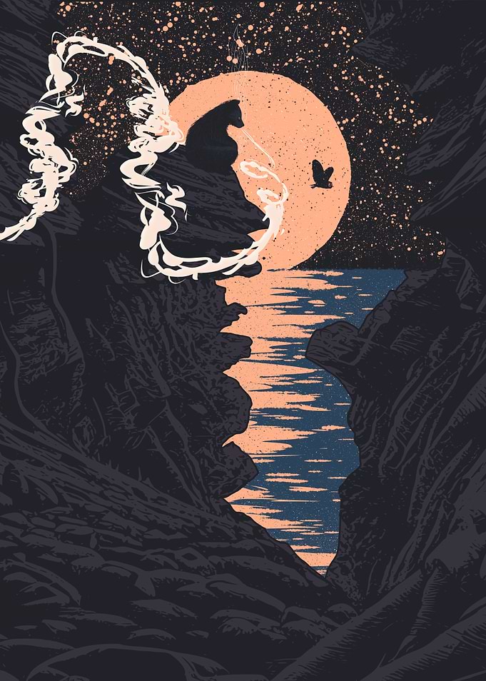 Orange Moon