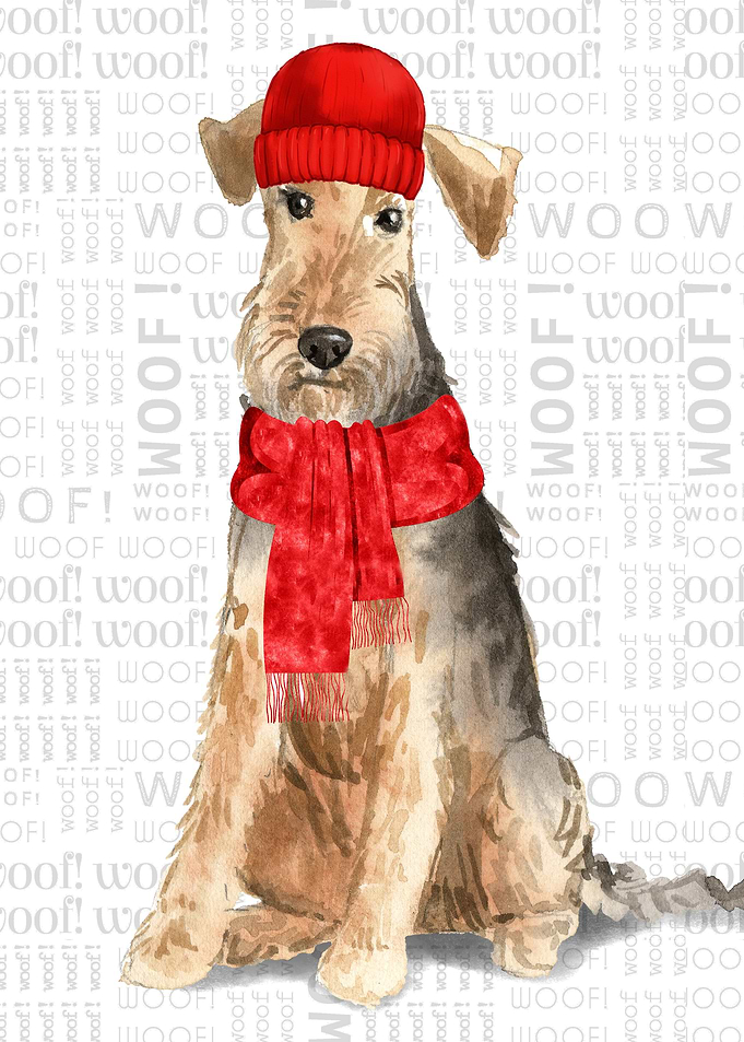 Welsh Terrier Christmas