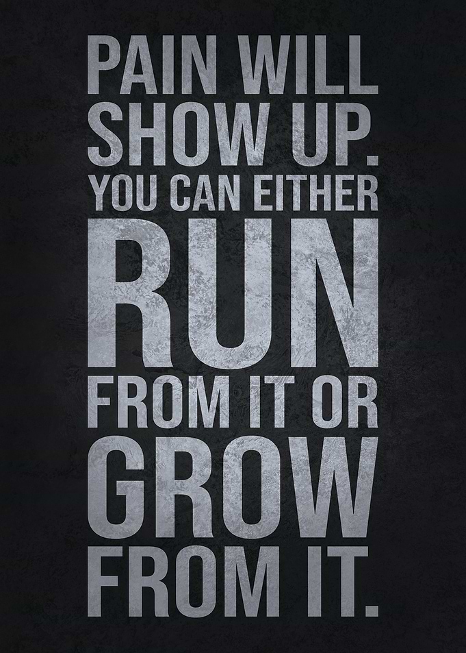 Pain Run vs Grow From It