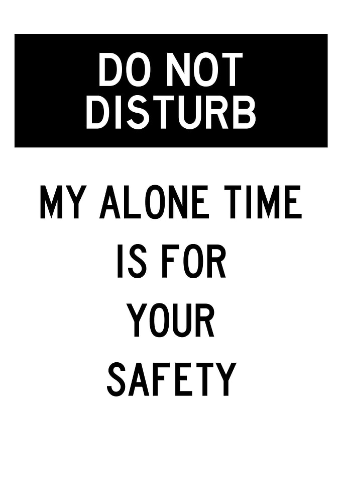 DO NOT DISTURB