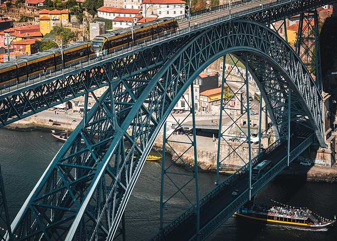 The Dom Luis I Bridge