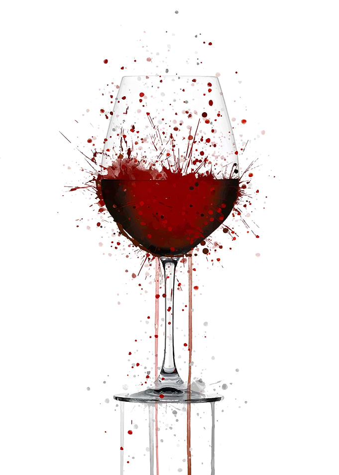 Red Wine Glass