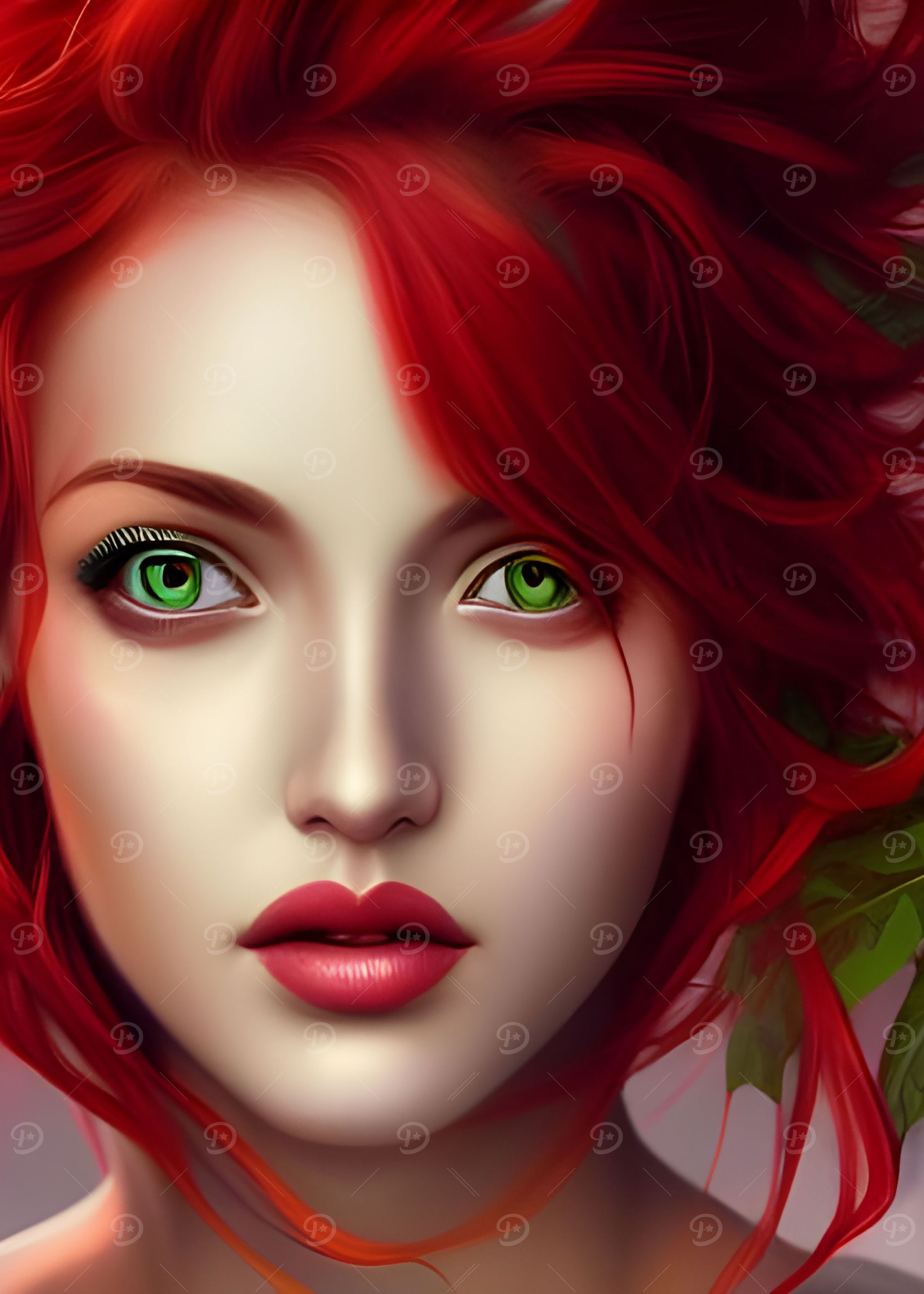 Red hair girl