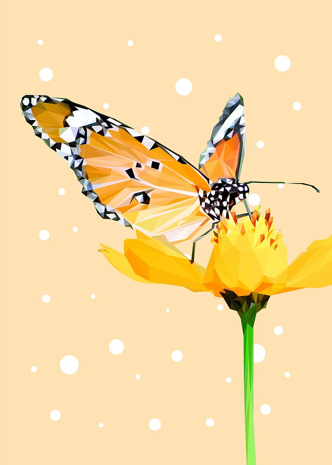 nursery animal butterfly