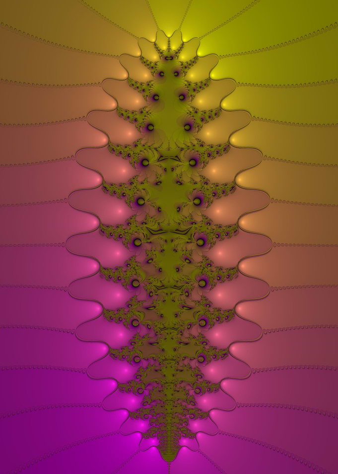 Yellow pink ellipse