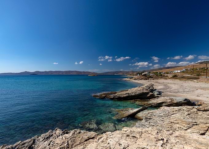 Seascape in Greek Island