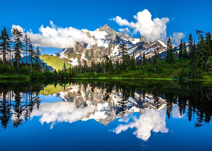 Mountains at Lake Forest
