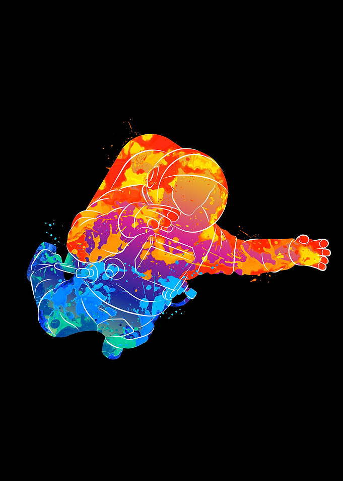 Astronaut in space