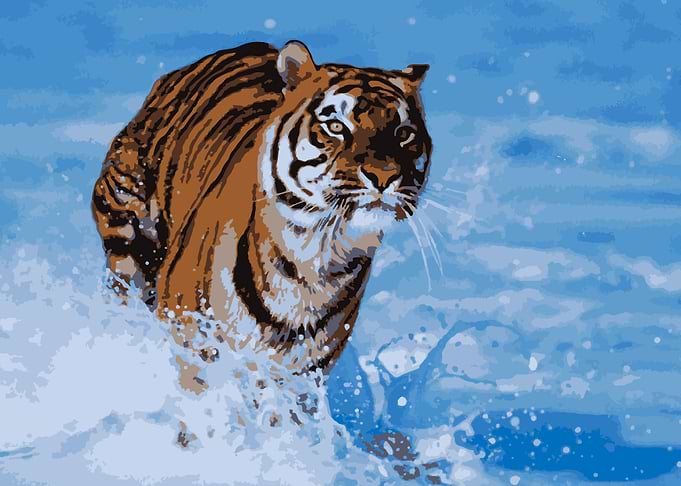 majestic tiger
