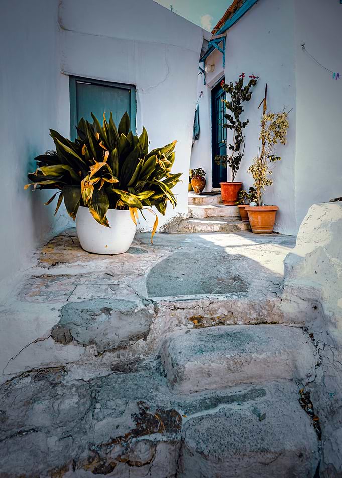Greek streets in Athens