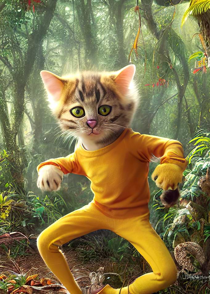 Dancing Cat