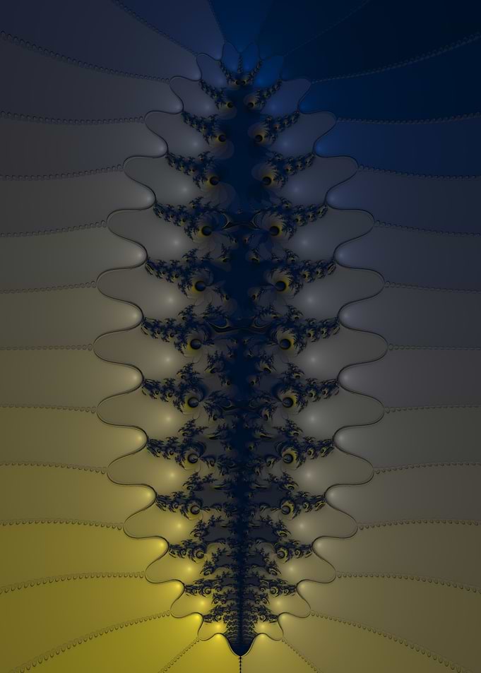 Yellow gray ellipse