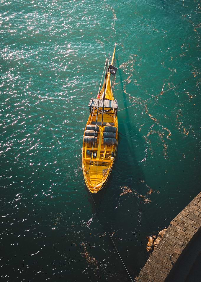 Boat in Porto