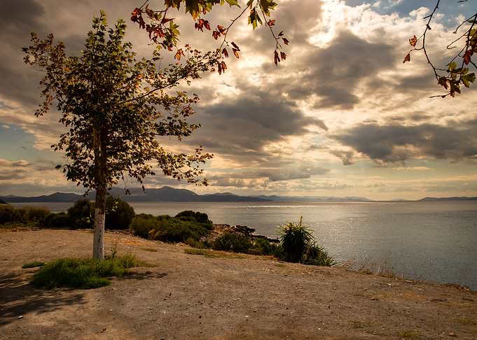 Seascape on a Greek Island
