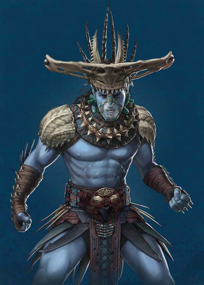 Attuma pose